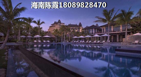 海口观澜湖那里房子纸得买？